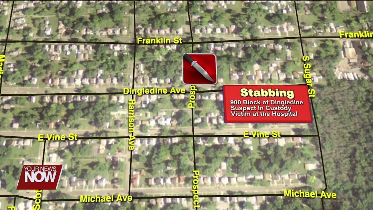 Lima Police Department investigates stabbing on Dingledine Avenue
